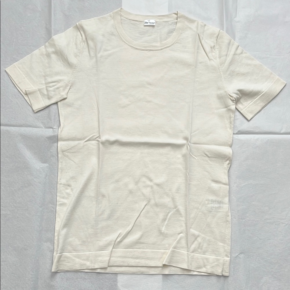 Cream Short Sleeve T-Shirt